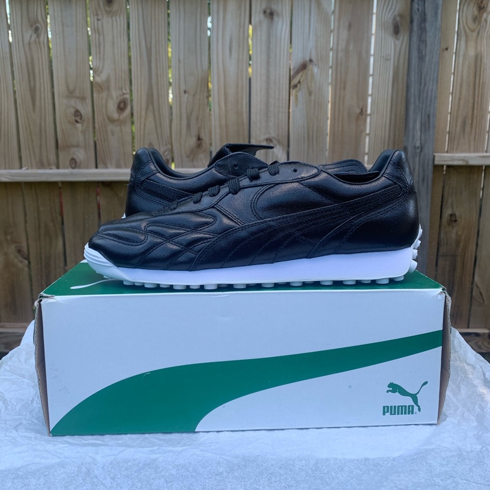 PUMA King Avanti Trophy Leather Sneakers 366619-02